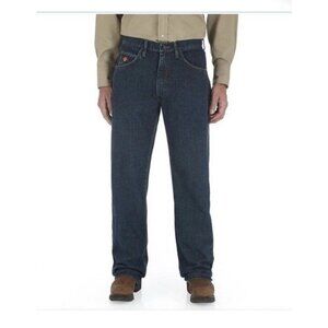 Wrangler Riggs Workwear Men's FR Relaxed Fit Fire Resistant Jeans 38 X 36